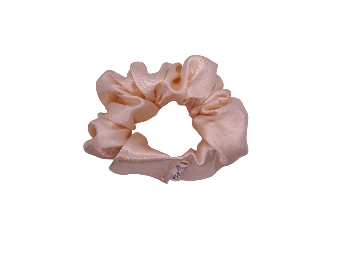 Pearl Satin Scrunchie