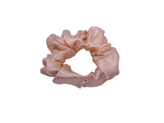 Pearl Satin Scrunchie