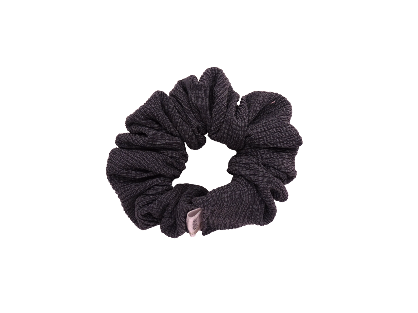 Grey Stretch Scrunchie