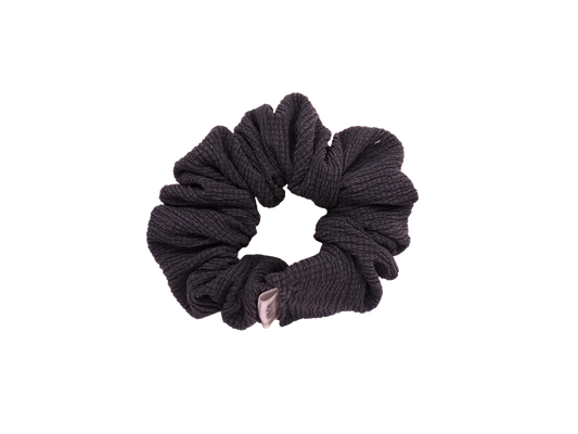 Grey Stretch Scrunchie