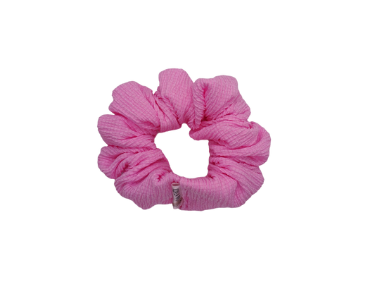 Pink Stretch Scrunchie