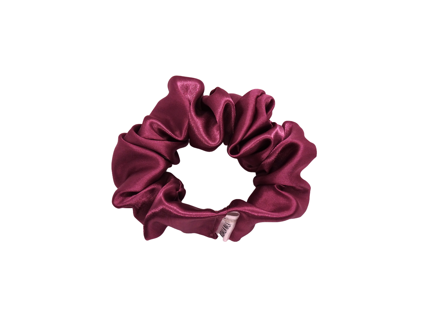 Dusky Purple Satin Scrunchie